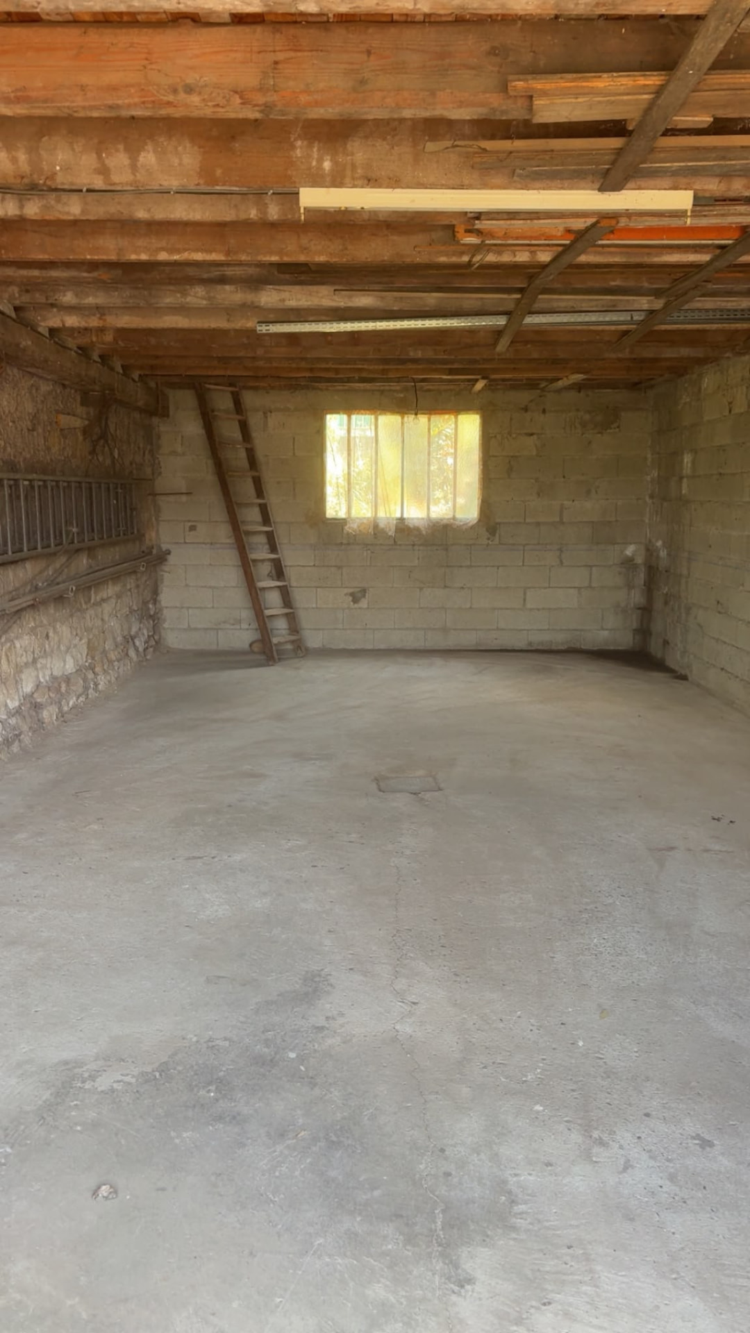 Débarras intégral d’un garage — après